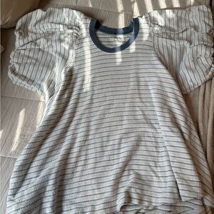 Free People Puff Sleeve Mini Dress